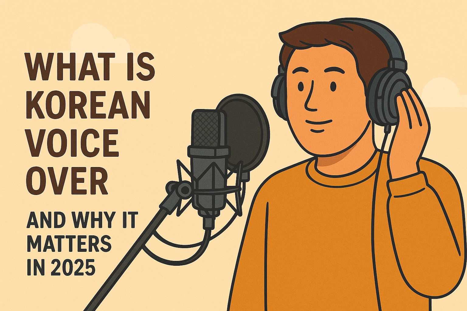 What is Korean Voice Over and Why It Matters in 2025